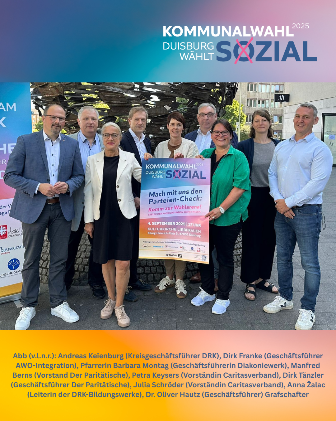 Duisburg, wähl sozial! ❌