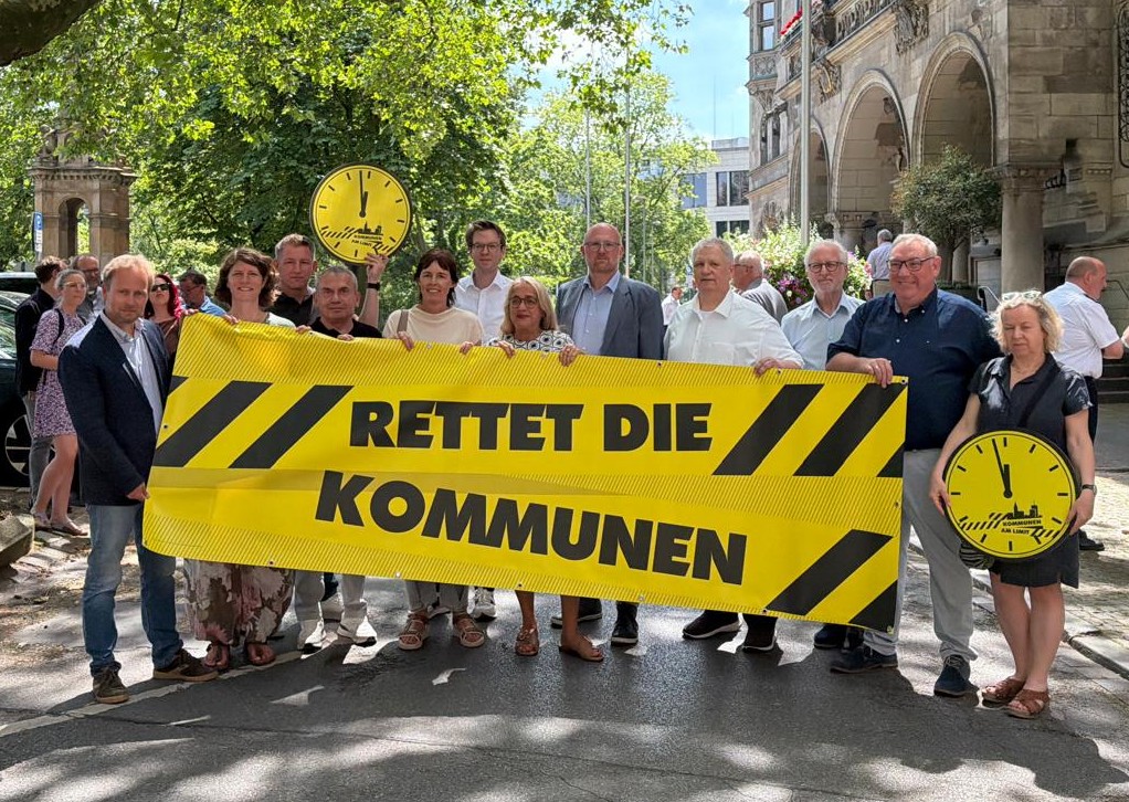 AGV Duisburg unterstützt bundesweiten Aktionstag „Kommunen am Limit” 💪